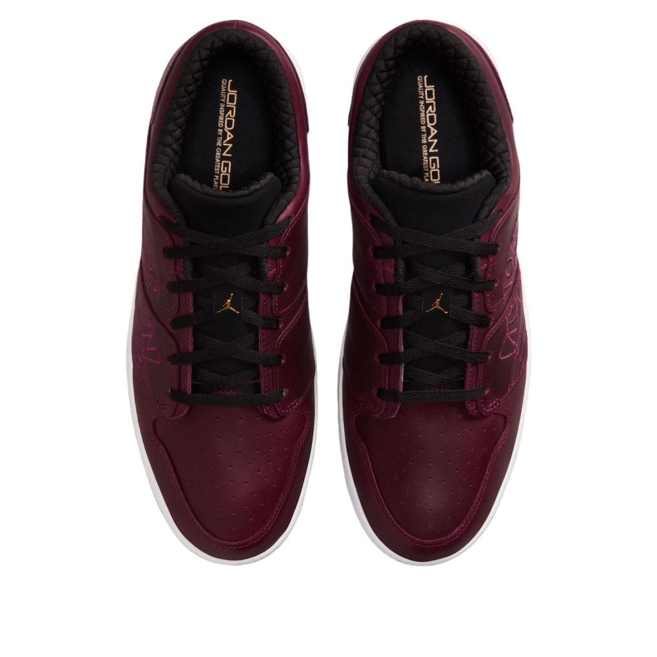 Air Jordan Nu Retro 1 Low Golf 'Bordeaux White Black' IB1809-100