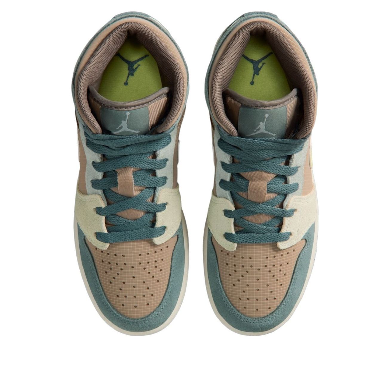 (GS) Air Jordan 1 Mid We Outside 'Khaki Hasta' IF2873-200