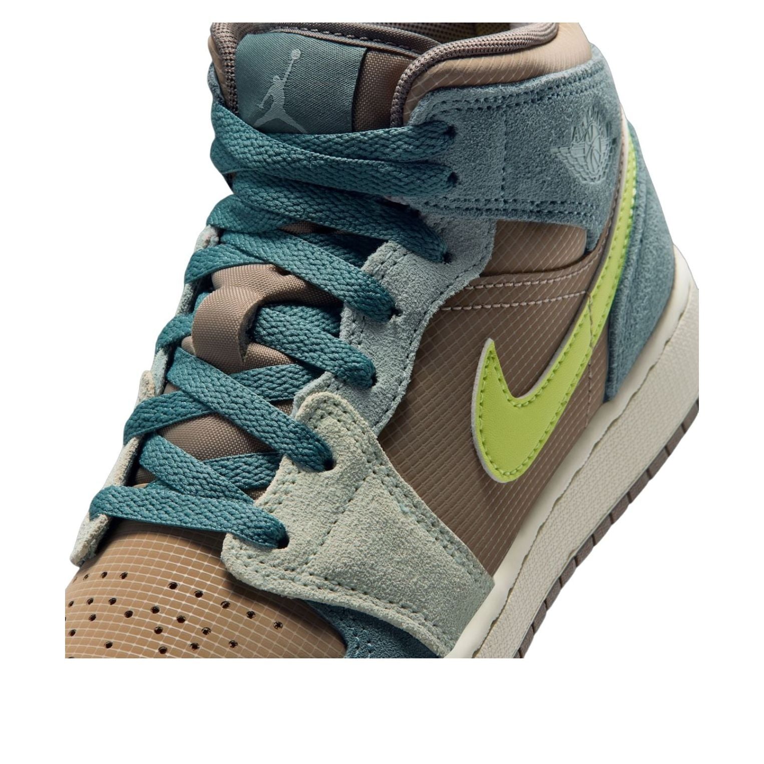 (GS) Air Jordan 1 Mid We Outside 'Khaki Hasta' IF2873-200
