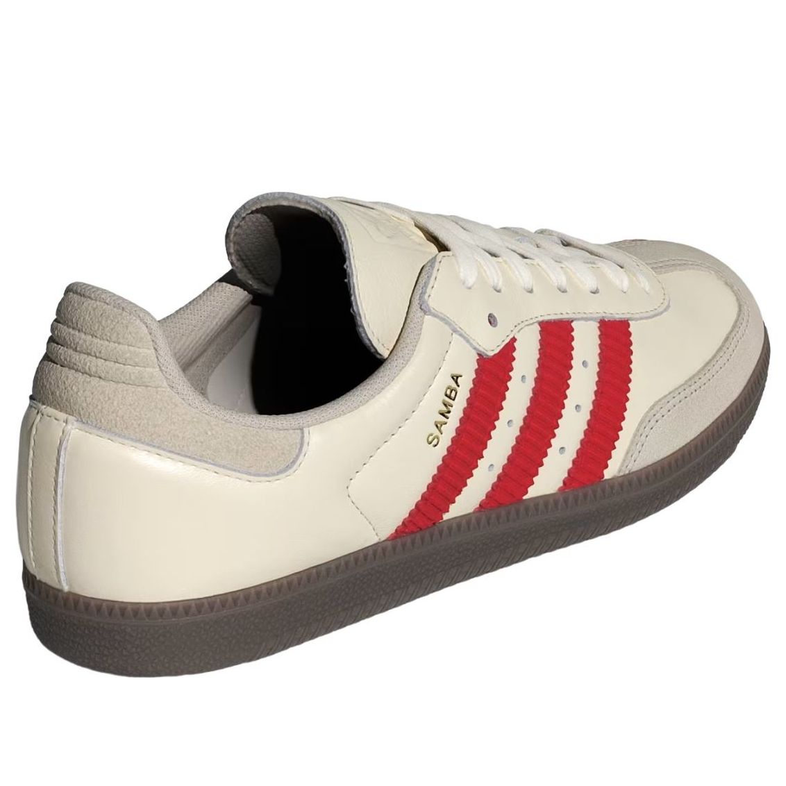 adidas Samba OG 'Off White Better Scarlet Gum' IH6815