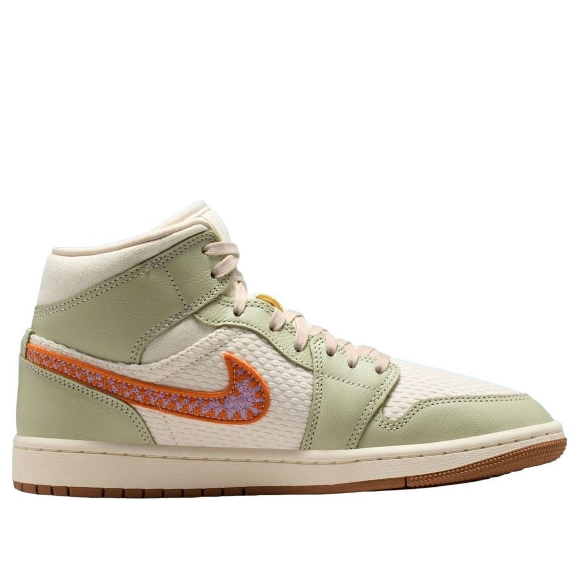 (WMNS) Air Jordan 1 Mid Woven 'Olive Aura' II0570-302