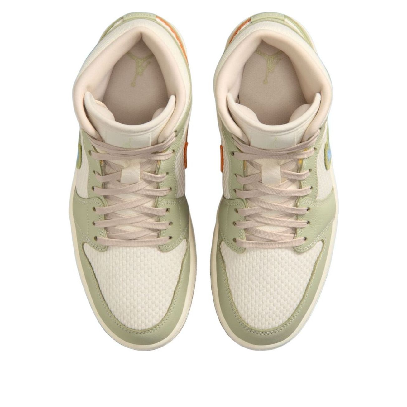 (WMNS) Air Jordan 1 Mid Woven 'Olive Aura' II0570-302