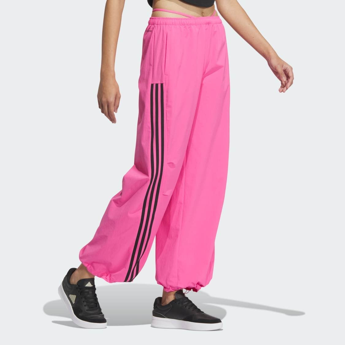 (WMNS) adidas STR Woven Pants Asia Sizing 'Pulse Magenta' JJ1120