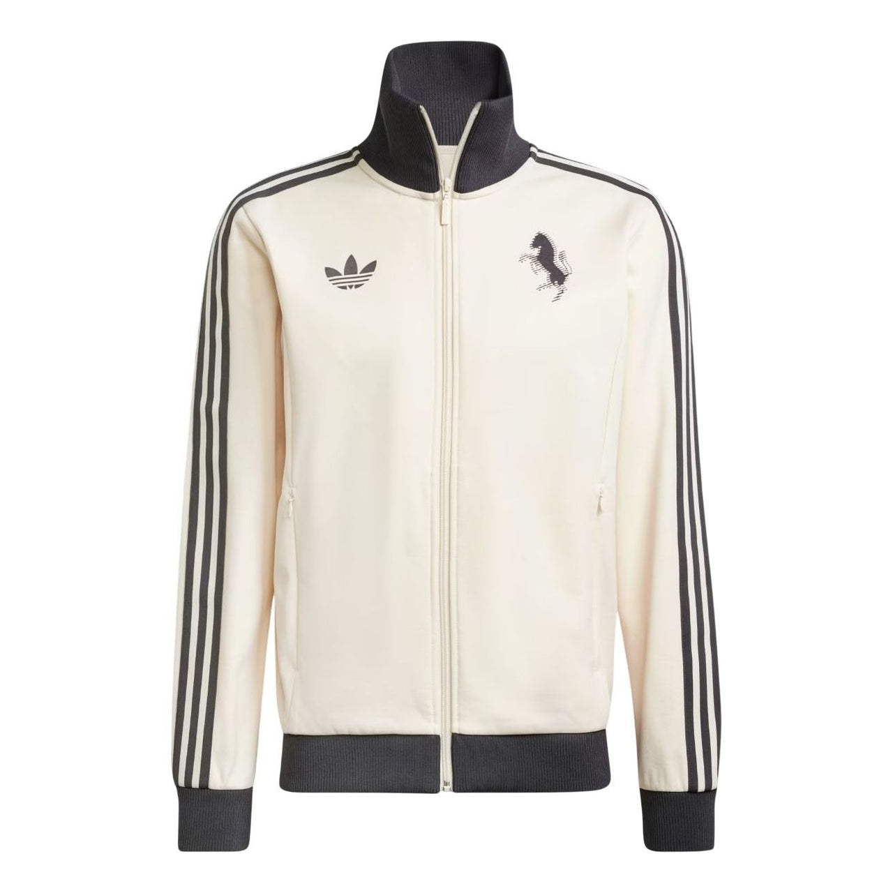 adidas Juventus Originals Track Top Asia Sizing 'Wonder White' IY0049