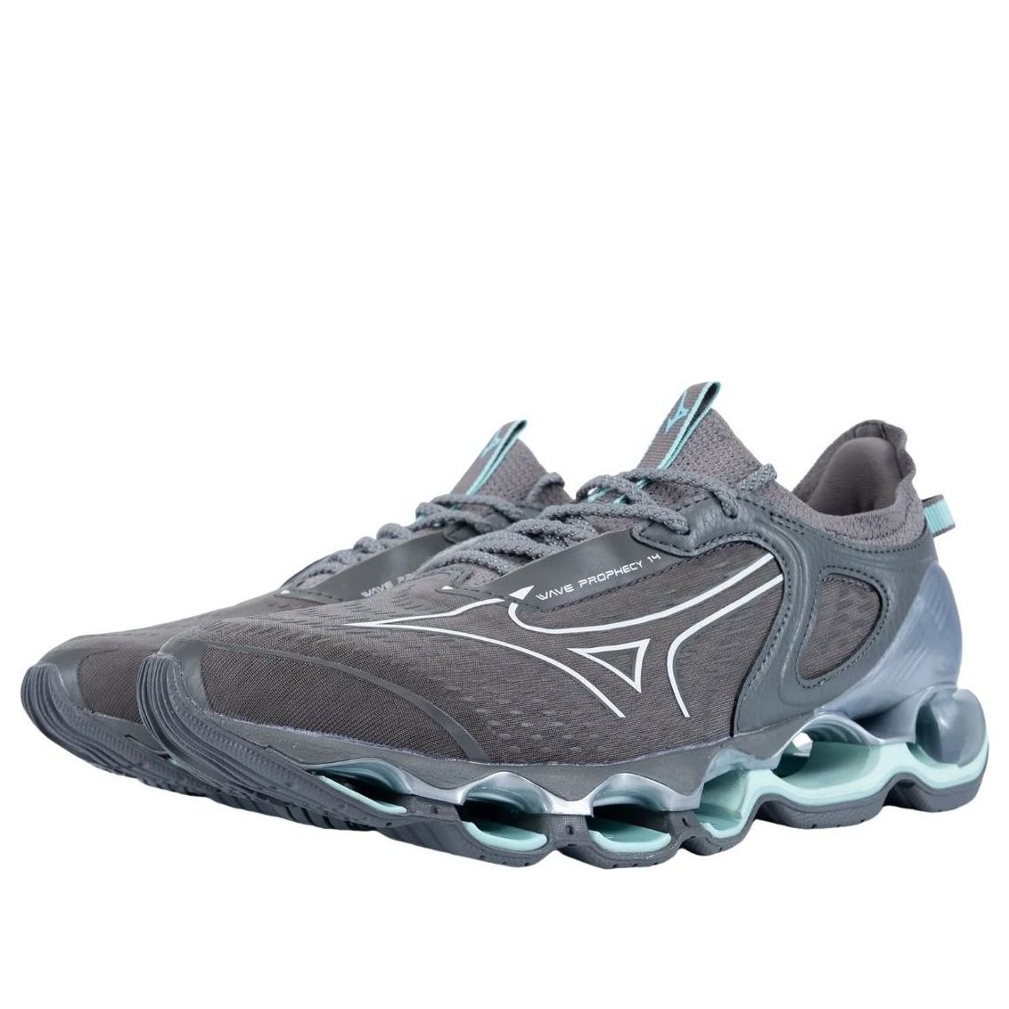 Mizuno Wave Prophecy 14 'Grey Blue Chrome' J1GC255186