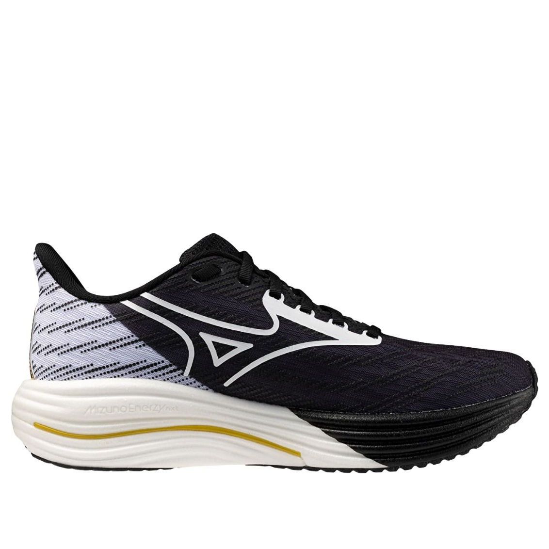 Mizuno Wave Rider 29 'Black White Gold' J1GC266301