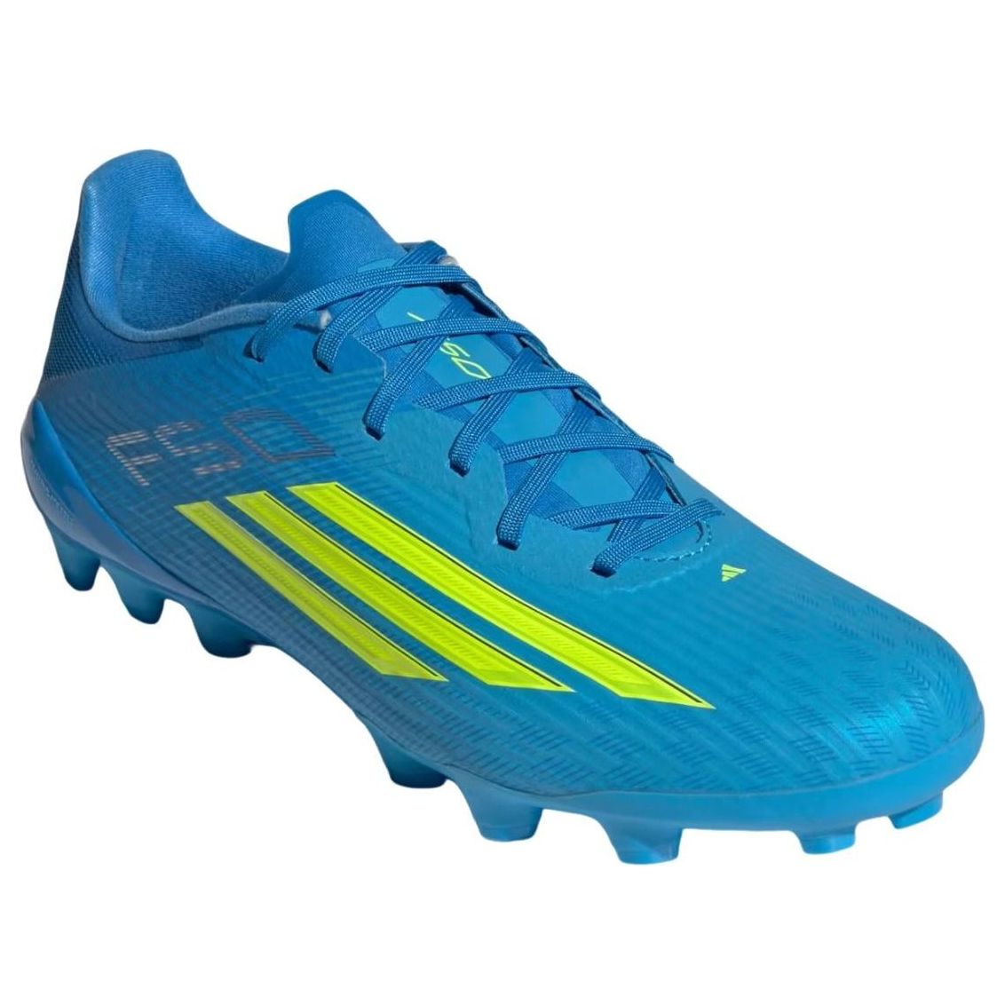 adidas F50 League AG 'Lucid Ray Blue Solar Yellow' JQ1485