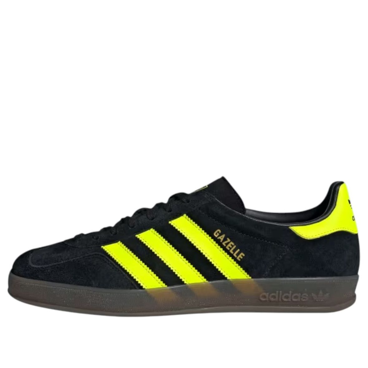 adidas Gazelle Indoor 'Black Solar Yellow' JR3841