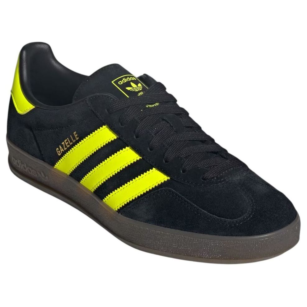 adidas Gazelle Indoor 'Black Solar Yellow' JR3841