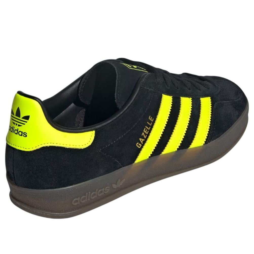 adidas Gazelle Indoor 'Black Solar Yellow' JR3841