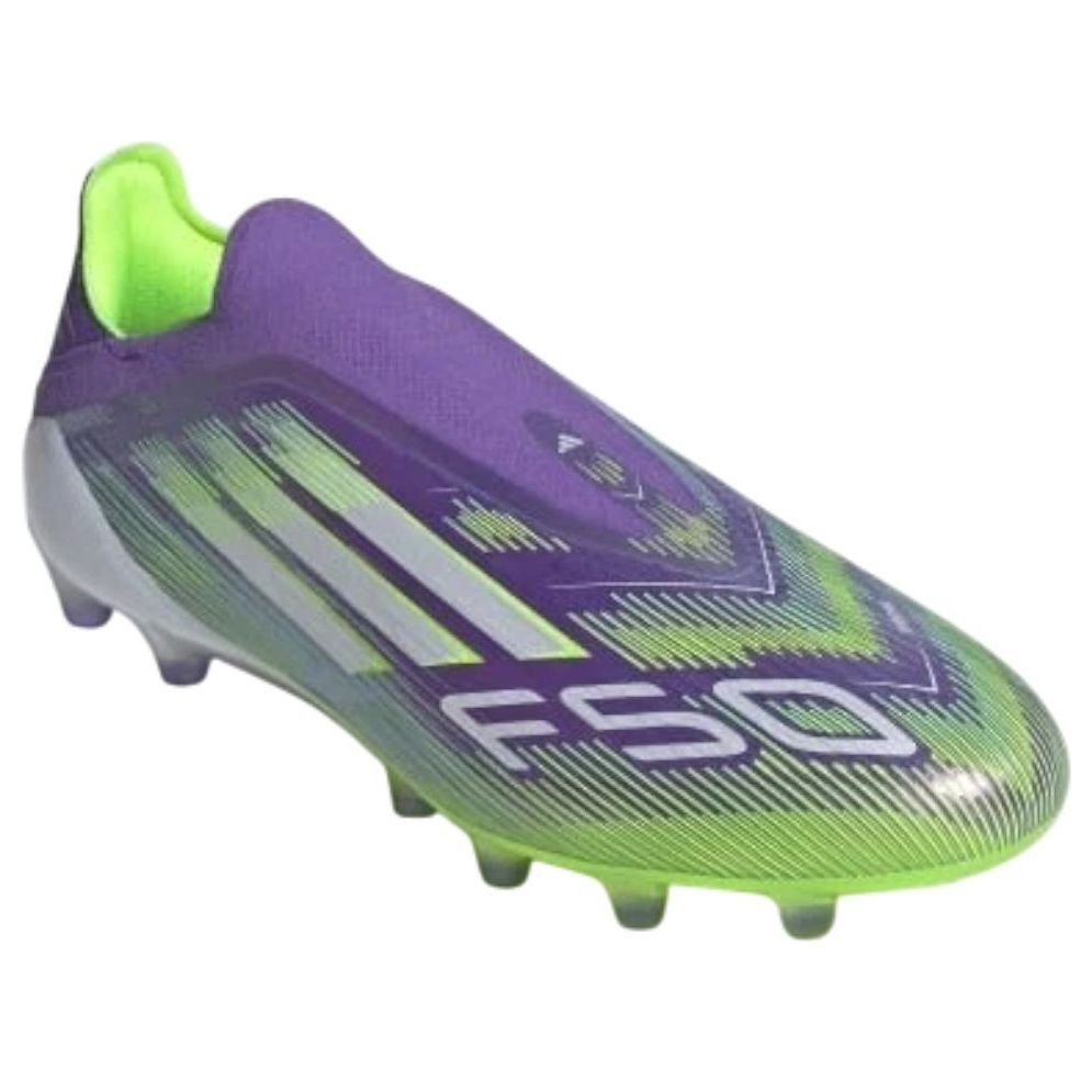 adidas F50 Elite Laceless AG 'Purple Rush Cloud White Lucid Lemon' JR5364
