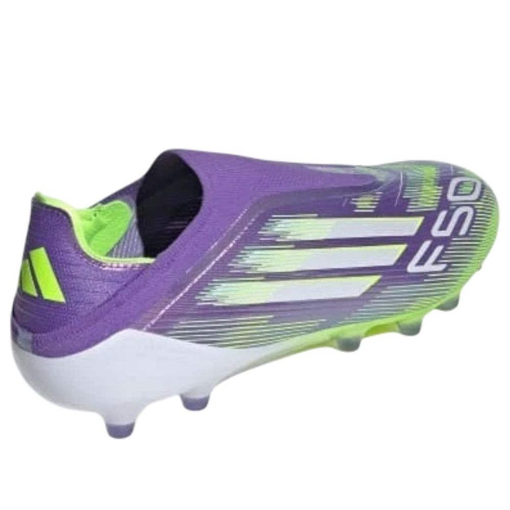 adidas F50 Elite Laceless AG 'Purple Rush Cloud White Lucid Lemon' JR5364