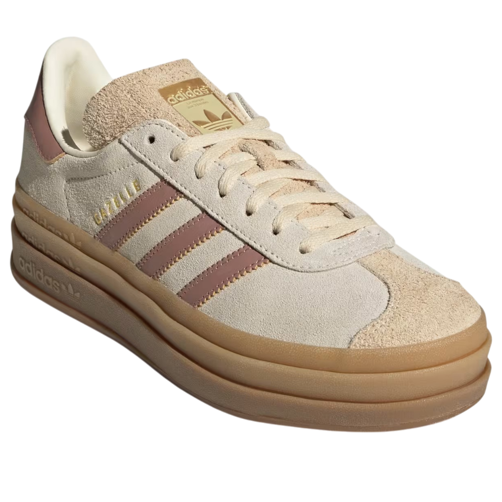 (WMNS) adidas Gazelle Bold 'Cream Warm Clay Sand' JS3893