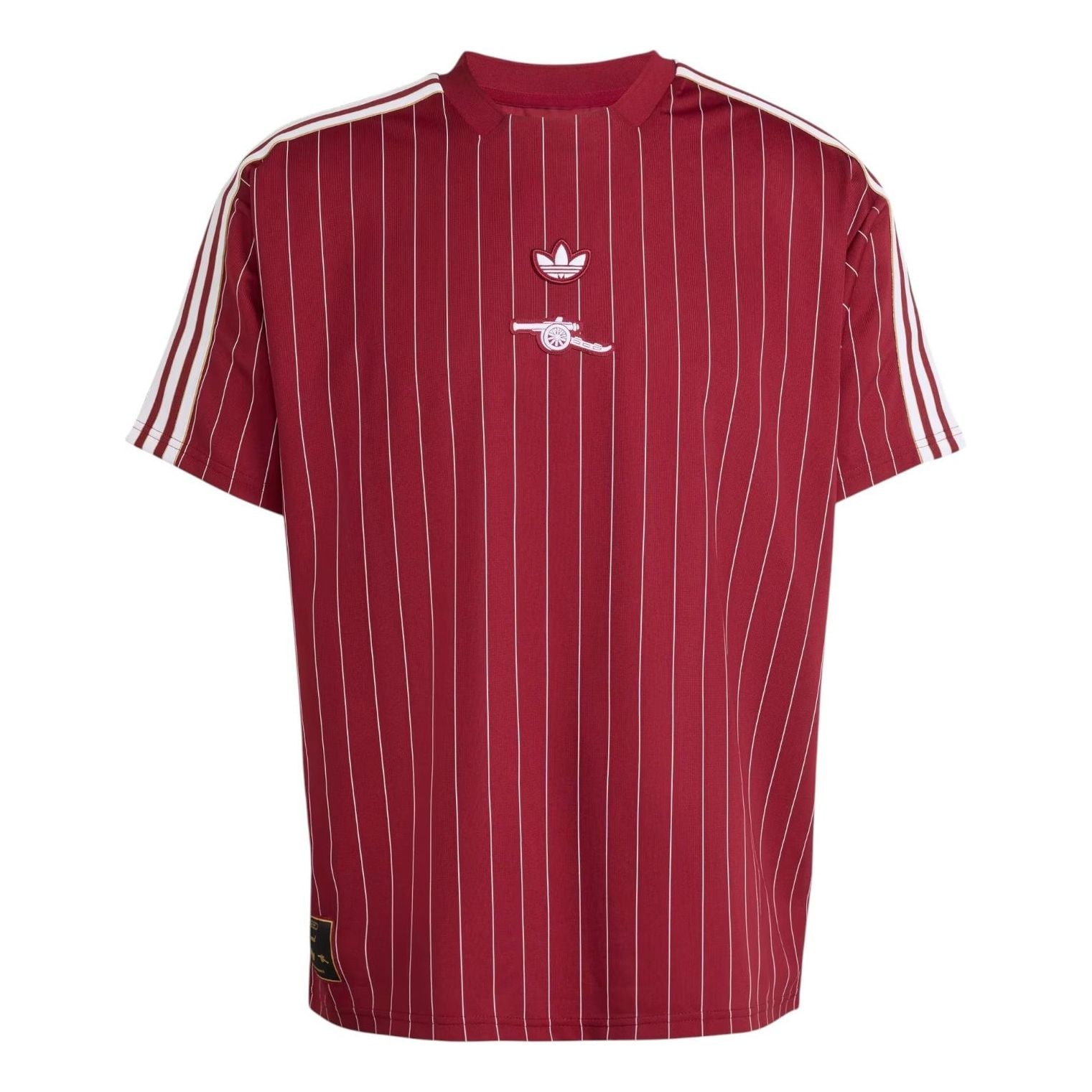 adidas Arsenal Terrace Icon Jersey Asia Sizing 'Collegiate Burgundy' KB6427