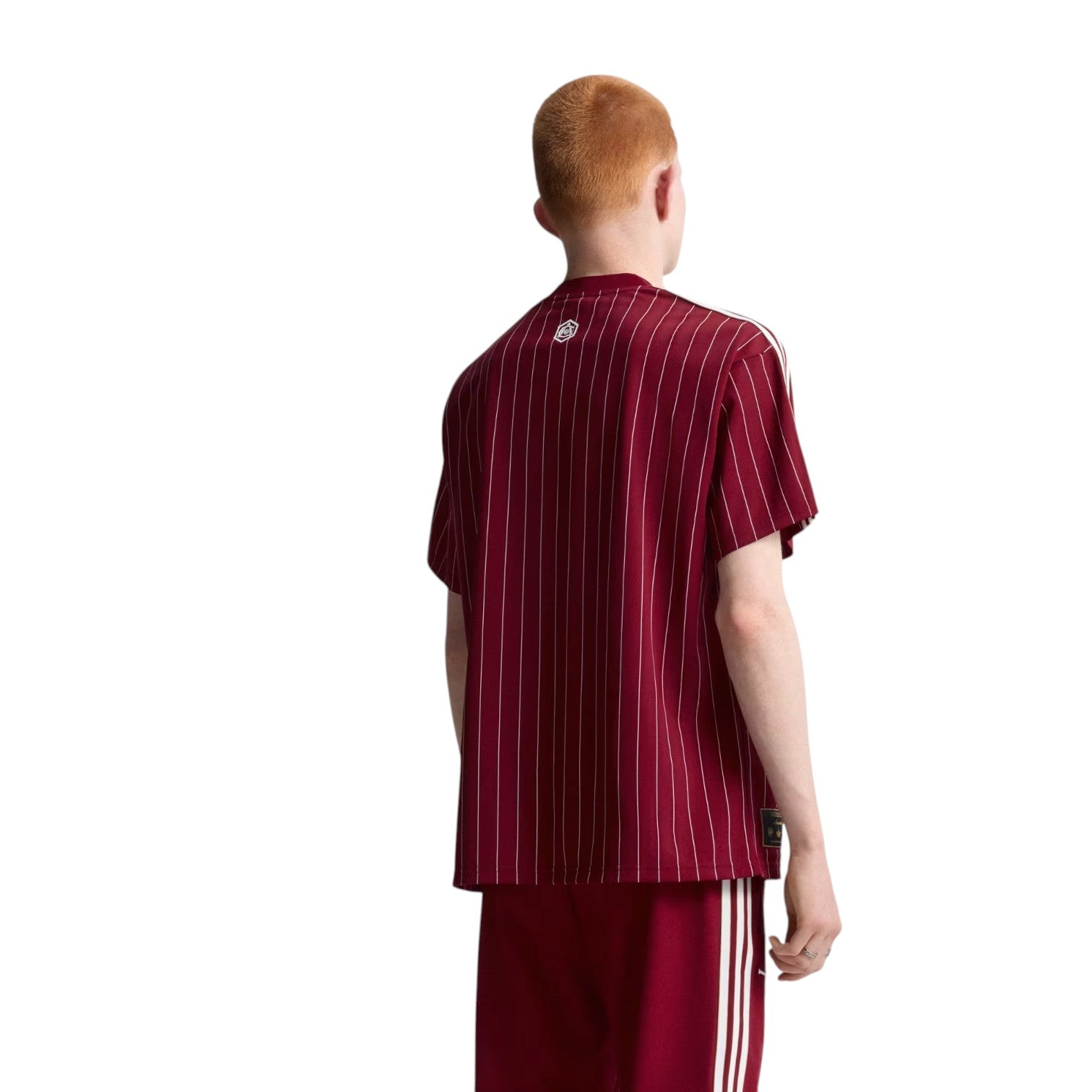 adidas Arsenal Terrace Icon Jersey Asia Sizing 'Collegiate Burgundy' KB6427