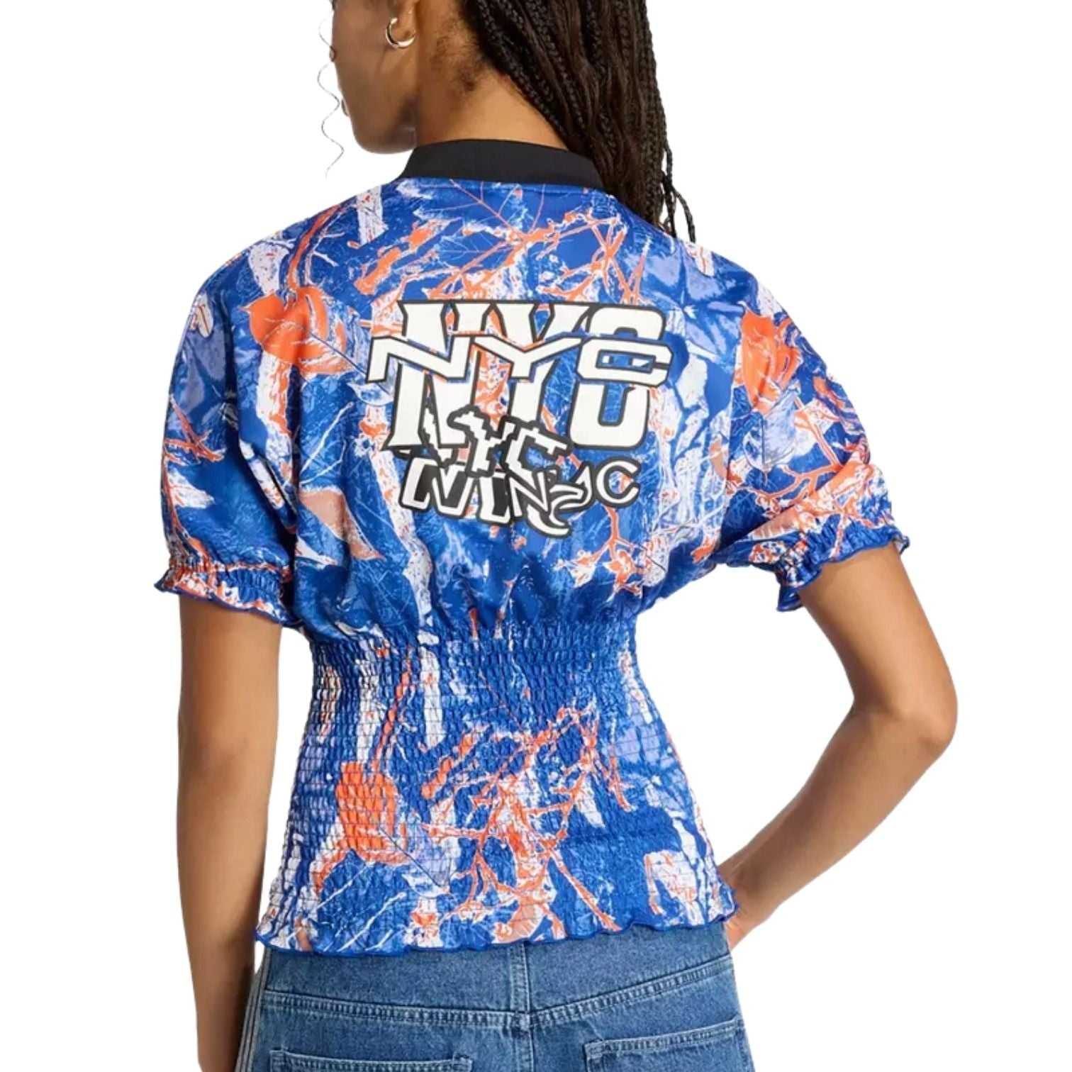 (WMNS) adidas World Cup 26 Host City New York Reconstructed Jersey Asia Sizing 'Multicolor' KE2301