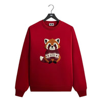 KITH Kithmas 2025 Red Panda Nelson Crewneck 'Allure' KHM034422-620