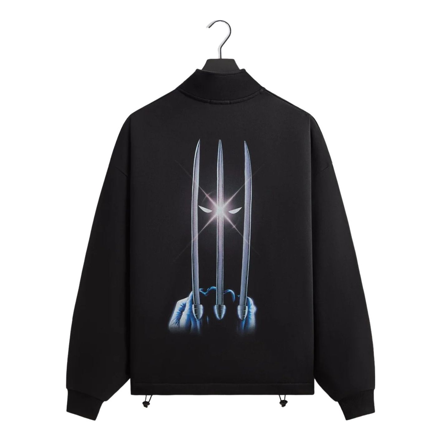KITH x Marvel Wolverine Nelson Quarter Zip 'Black' KHM034775-001