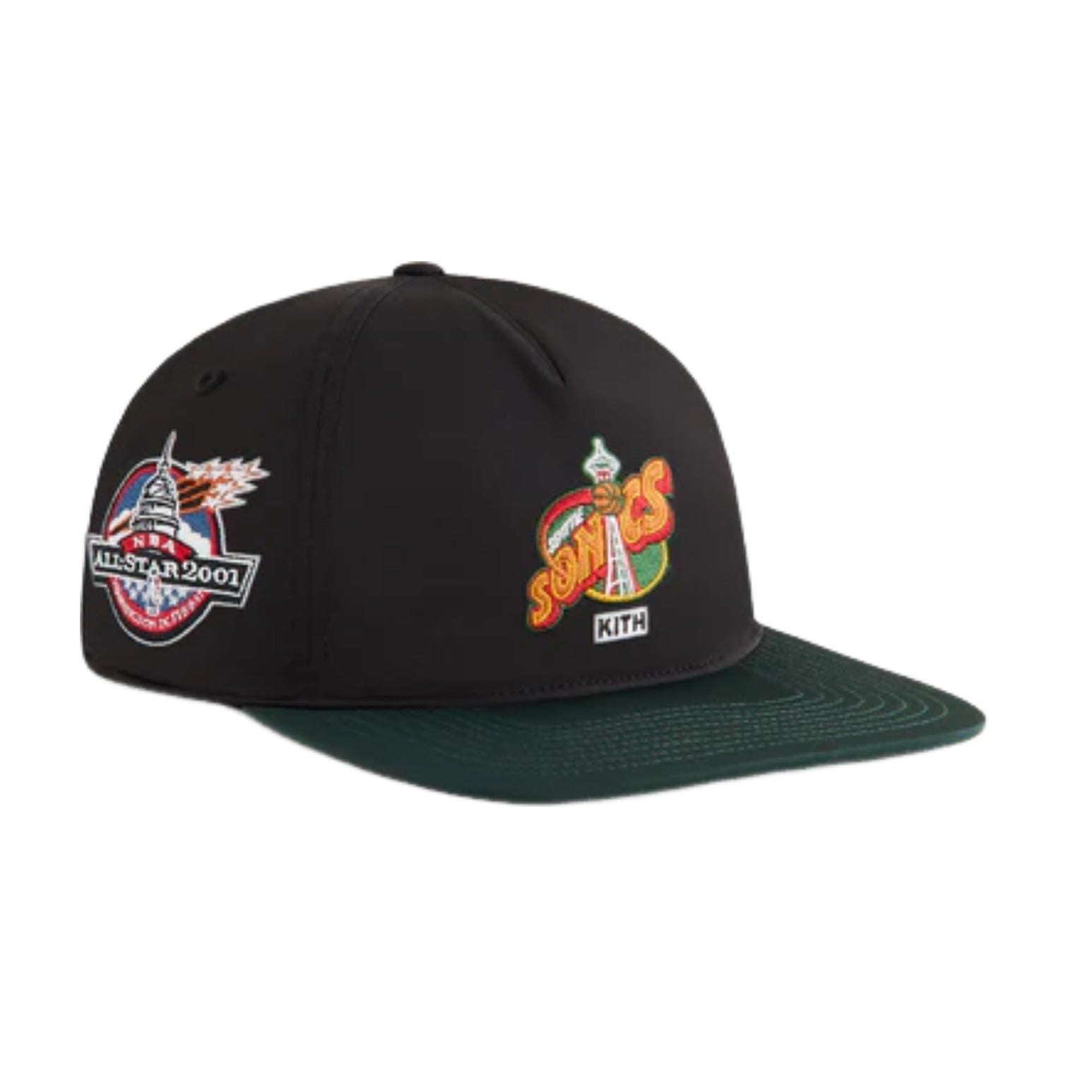 Kith & '47 for NBA All-Star Seattle SuperSonics SL Hitch Snapback 'Black' KHM051499-001