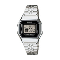 CASIO Quartz Waterproof Silver Digital LA680WA-1-TAIWAN