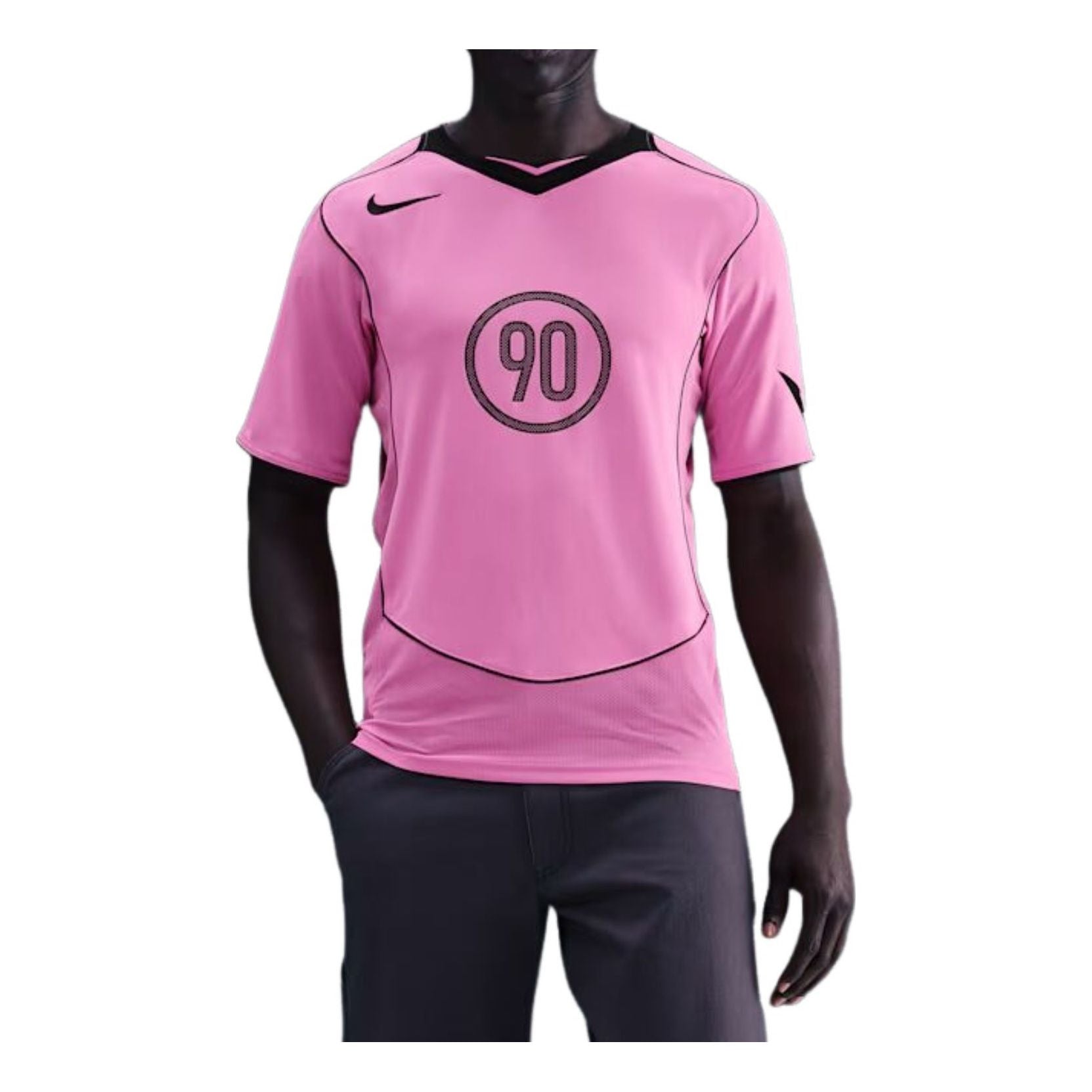Nike Total 90 Dri-FIT Short-Sleeve Jersey 'Playful Pink Black' IM6309-675