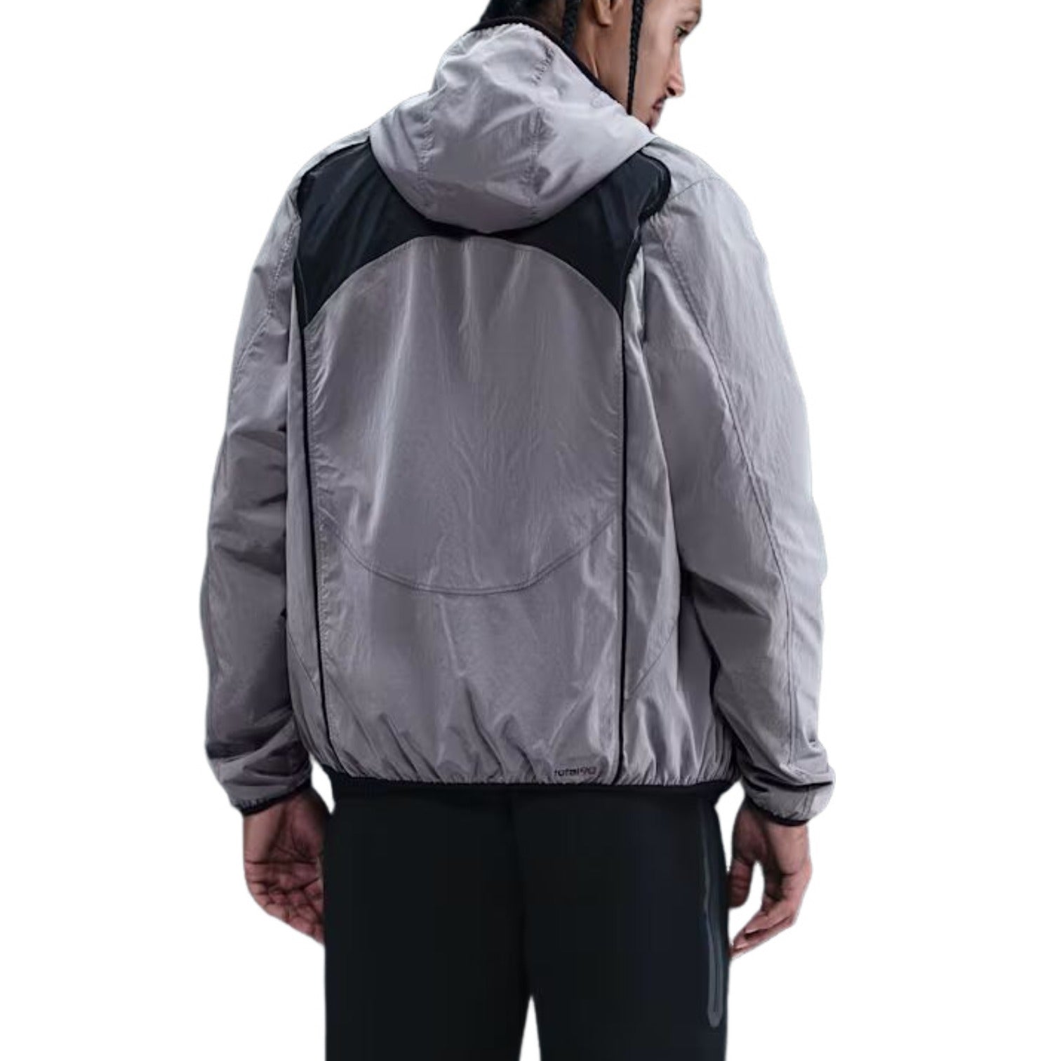 Nike Total 90 Repel Soccer Full-Zip Jacket 'Particle Grey Black' HV6406-043