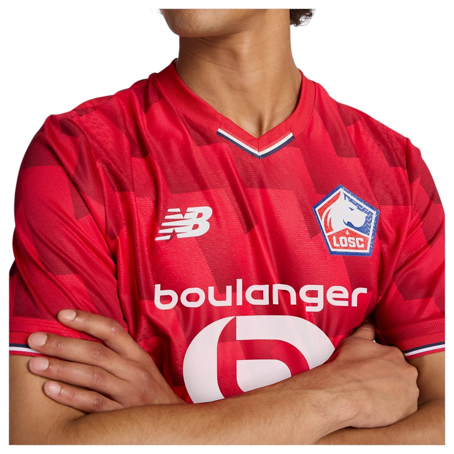 New Balance Lille LOSC Elite Jersey Asia Sizing 'Home' MT230524HME