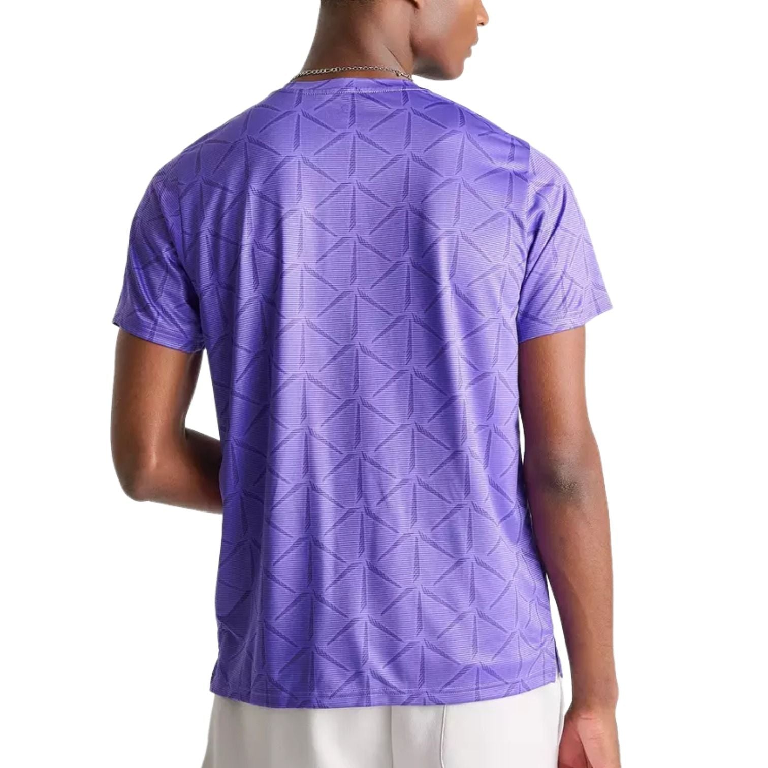 New Balance Sport Essential Printed T-Shirt Asia Sizing 'Purple' MT6116OH