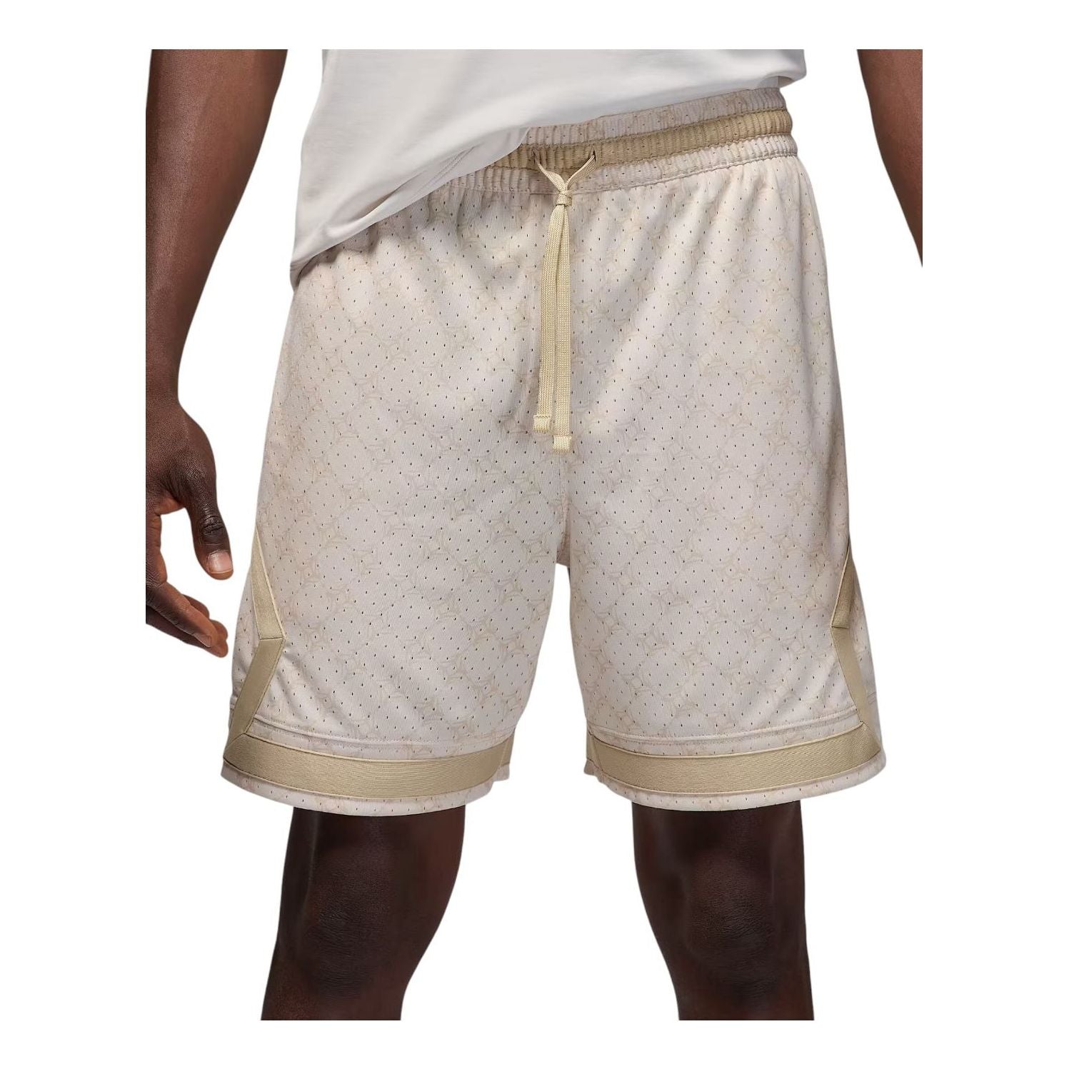 Air Jordan Dri-FIT Printed Diamond Shorts 'Light Orewood Brown' HQ8663-104