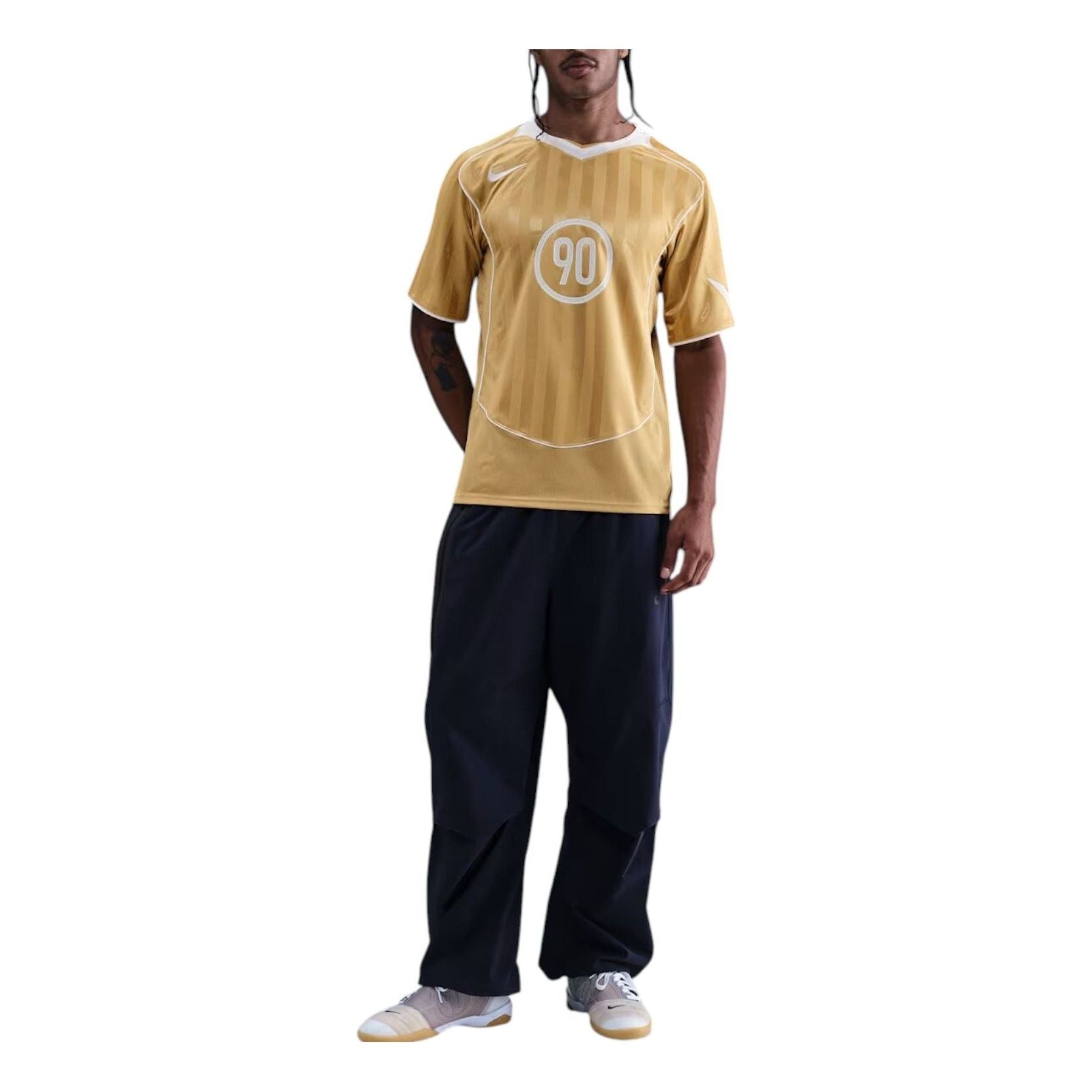Nike Total 90 Dri-FIT Short-Sleeve Jersey 'Club Gold Summit White' IM6307-714