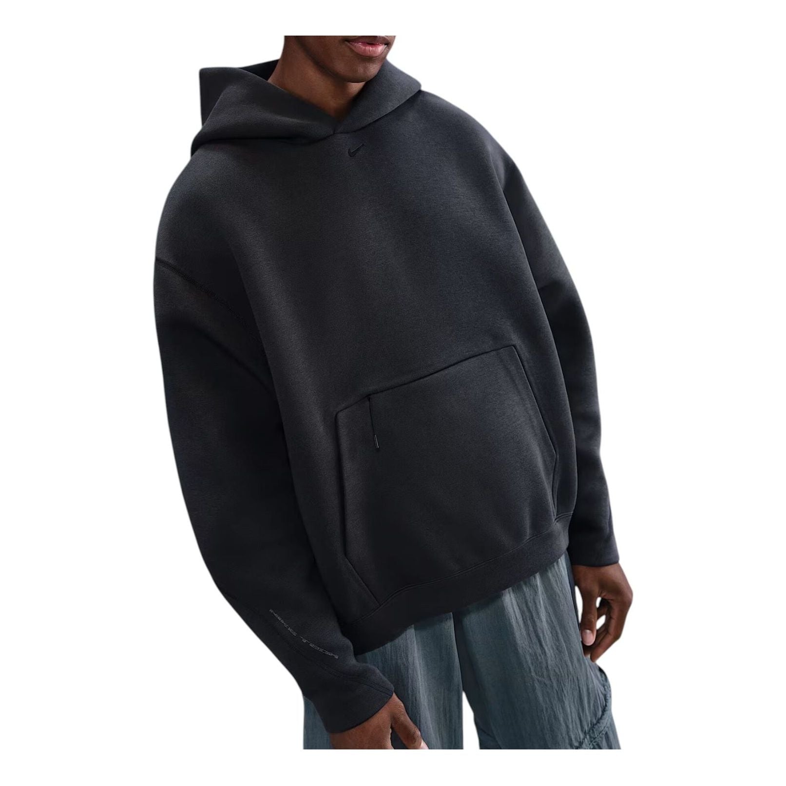 Nike Tech Fleece Oversized Hoodie 'Anthracite Black' HV6535-060