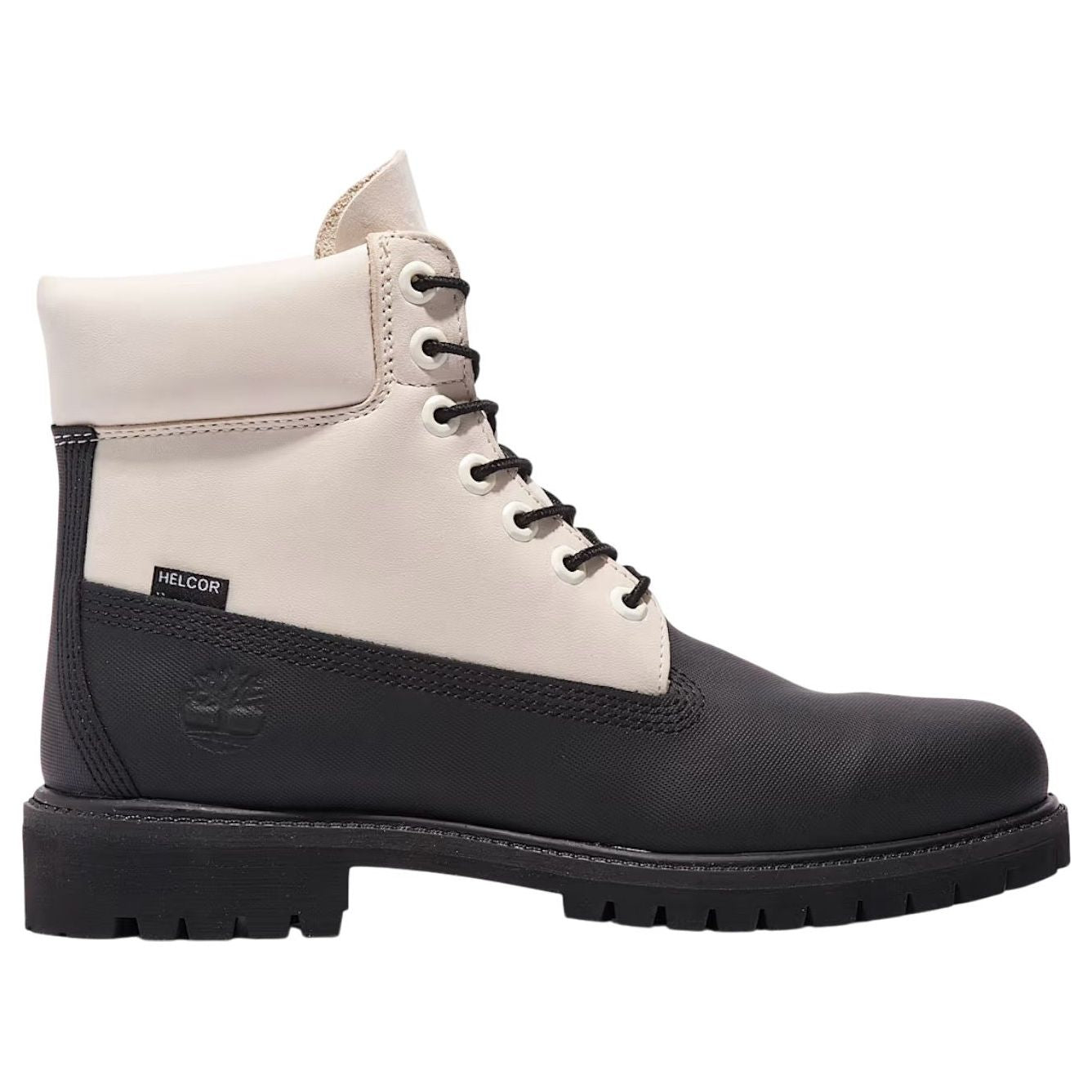 Timberland 6 Inch Ski School Premium Waterproof Boot 'Black Helcor Leather White' TB0A5YQW015