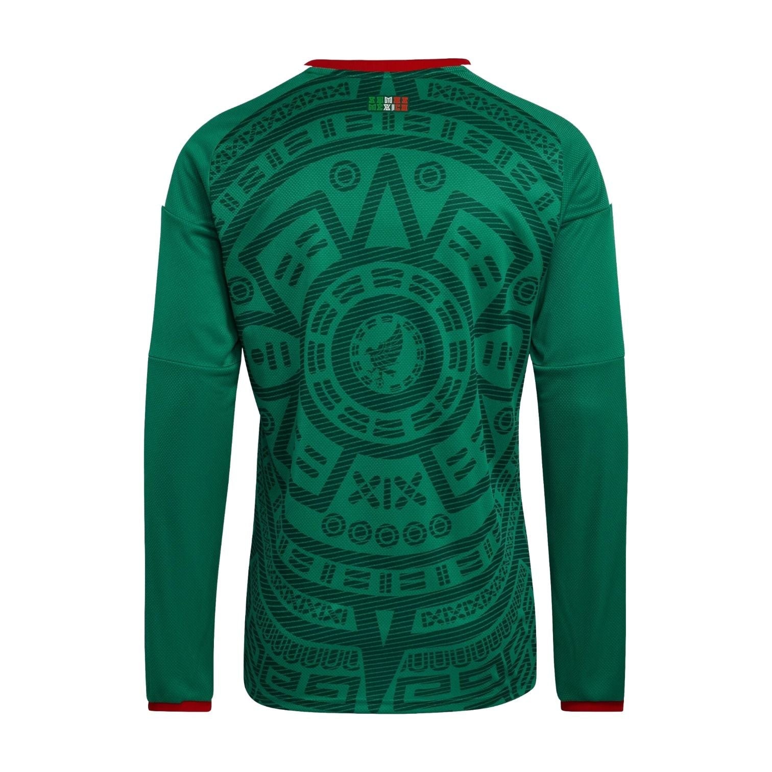 adidas Mexico 2026 Home Long Sleeve Jersey 'Bold Green' KA6058