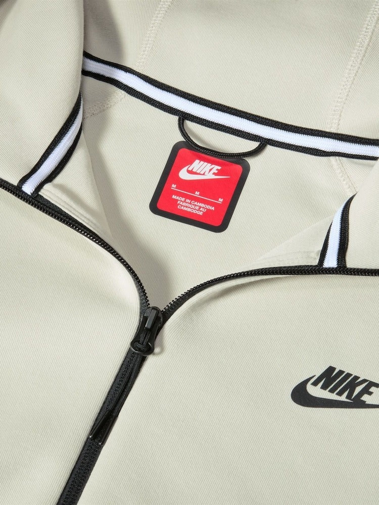 Nike Sportswear Tech Fleece Full-Zip Hoodie 'White' CU4490-072