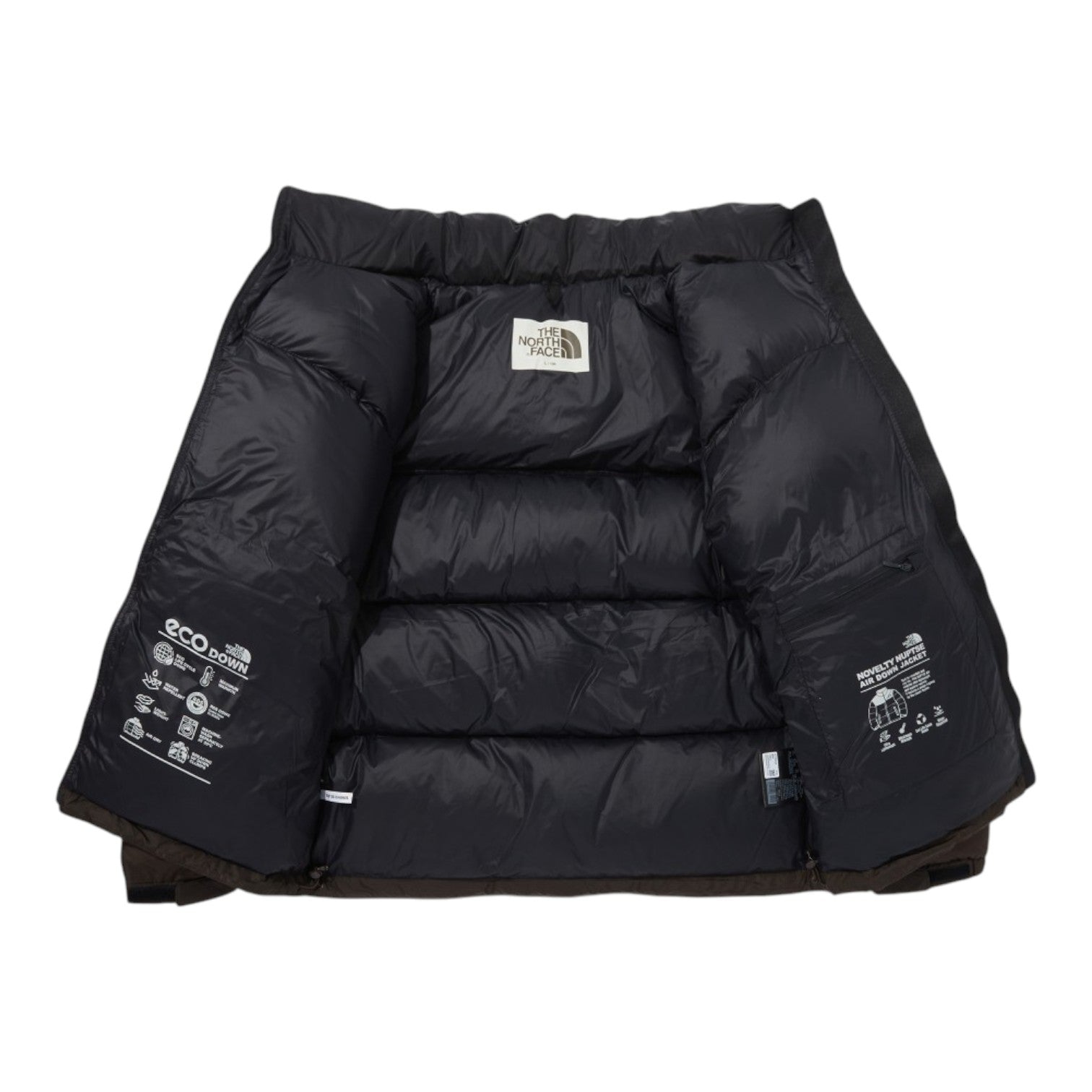 THE NORTH FACE Novelty Nuptse Air RDS Down Jacket Asia Sizing 'Brown' NJ1DQ50K