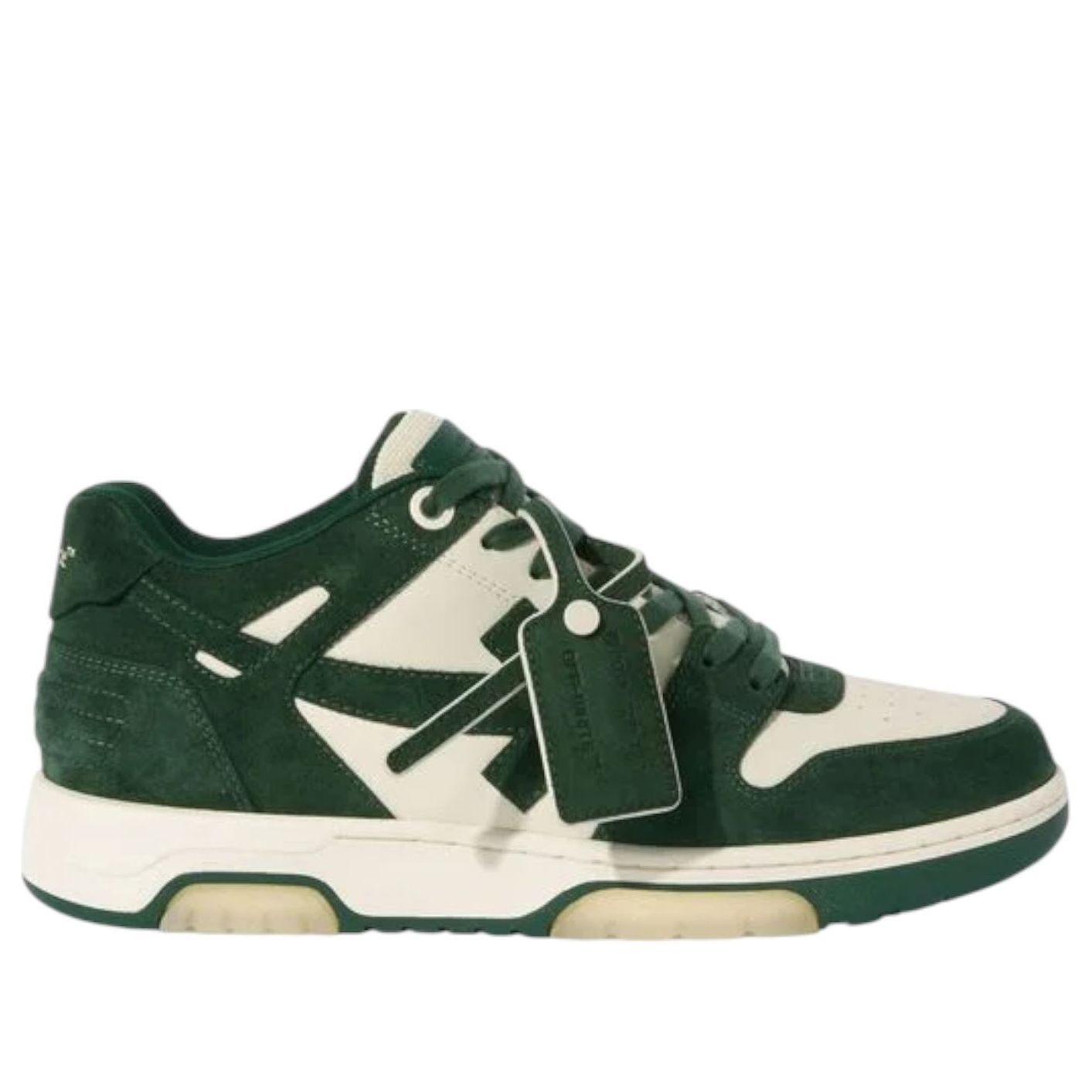 OFF-WHITE Out Of Office 'Jet Green Ecru' OMIA189S25LEA0074A6F