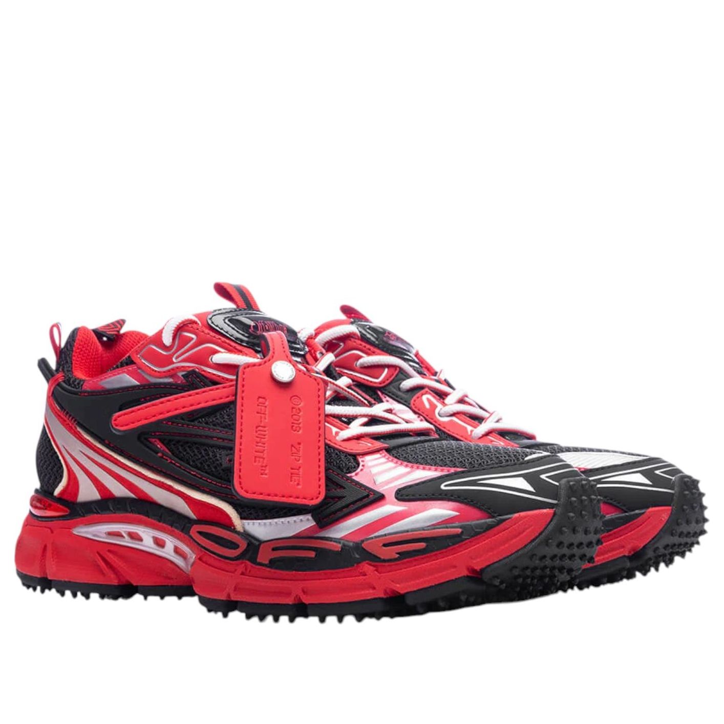 OFF-WHITE Be Right Back 'Black Red' OMIA295W24FAB0011025