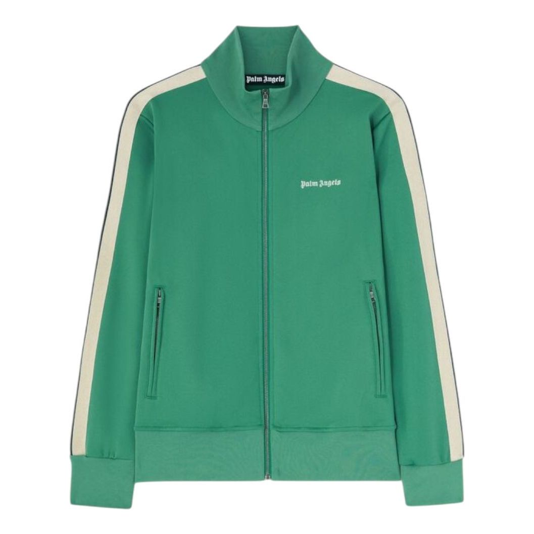 Palm Angels Classic Logo Track Jacket 'Forest Green' PMBD058S25FAB0015703