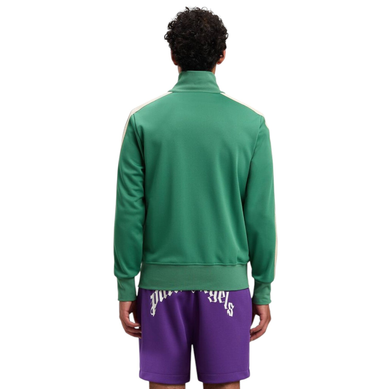 Palm Angels Classic Logo Track Jacket 'Forest Green' PMBD058S25FAB0015703