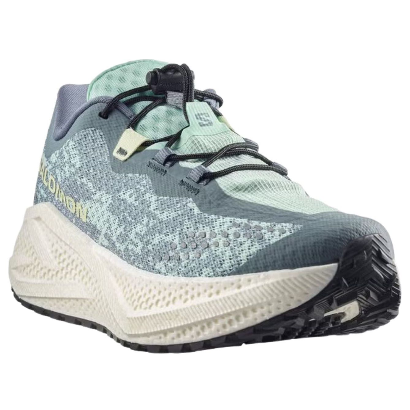 (WMNS) SALOMON Areo Glide 4 GRVL 'Stormy Weather Lichen' 491757