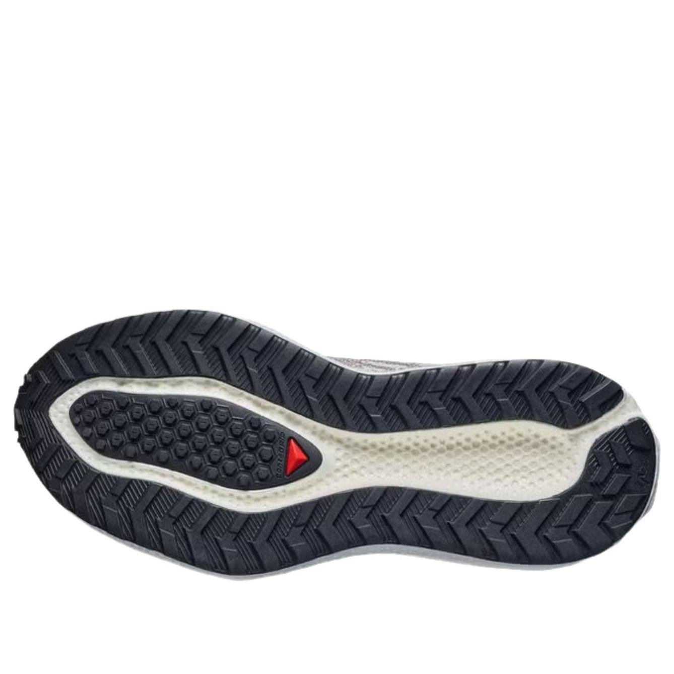 (WMNS) SALOMON Areo Glide 4 GRVL 'Vanilla Ice Black' 491755