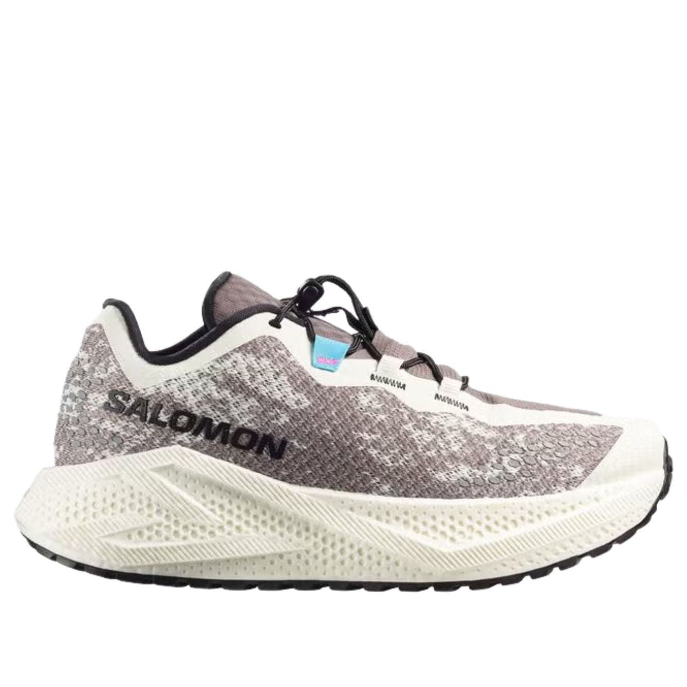 (WMNS) SALOMON Areo Glide 4 GRVL 'Vanilla Ice Black' 491755