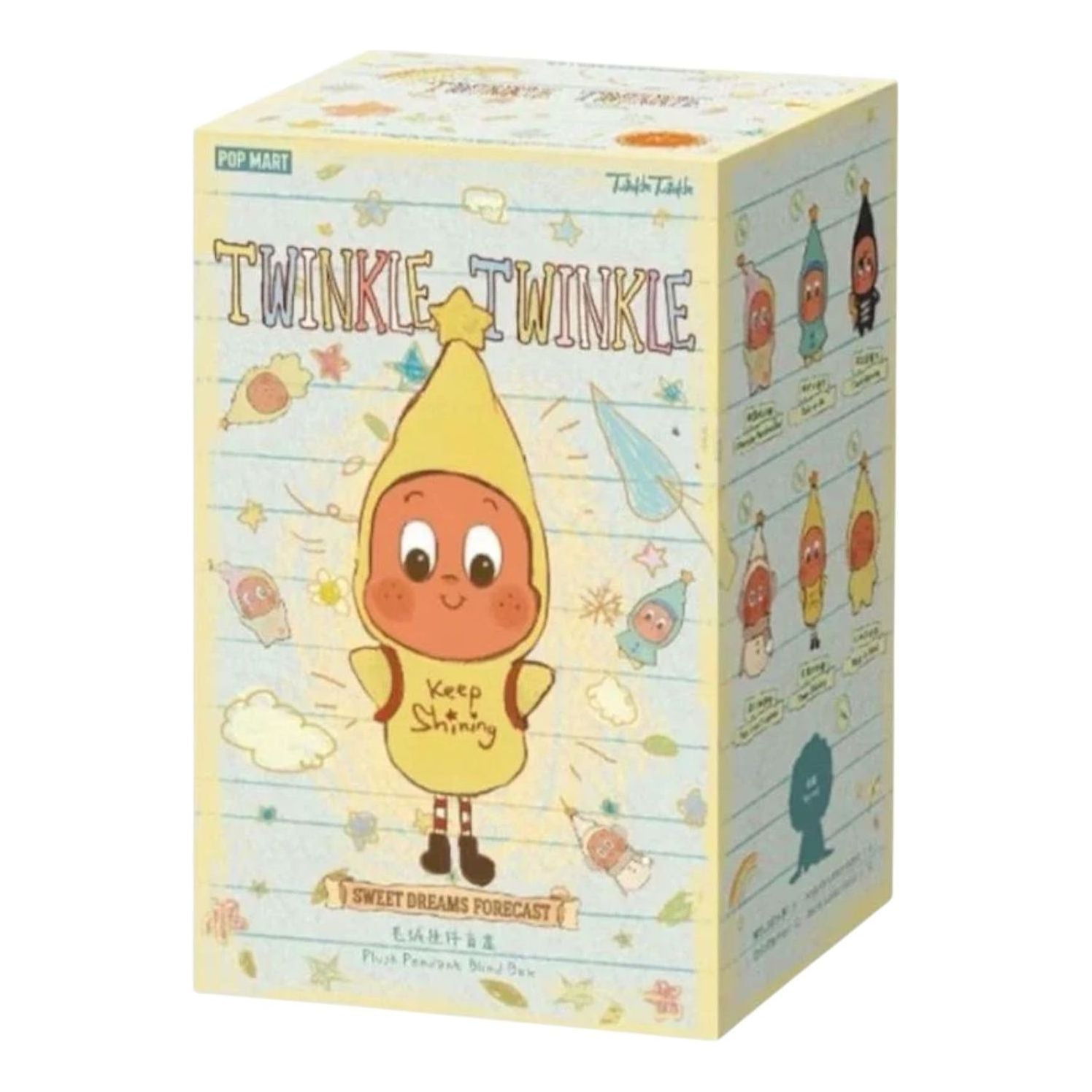 Pop Mart Twinkle Twinkle Sweet Dreams Forecast Plush Pendant Sealed Case (1 Blind Box) PPMT-2508-0079-939427173