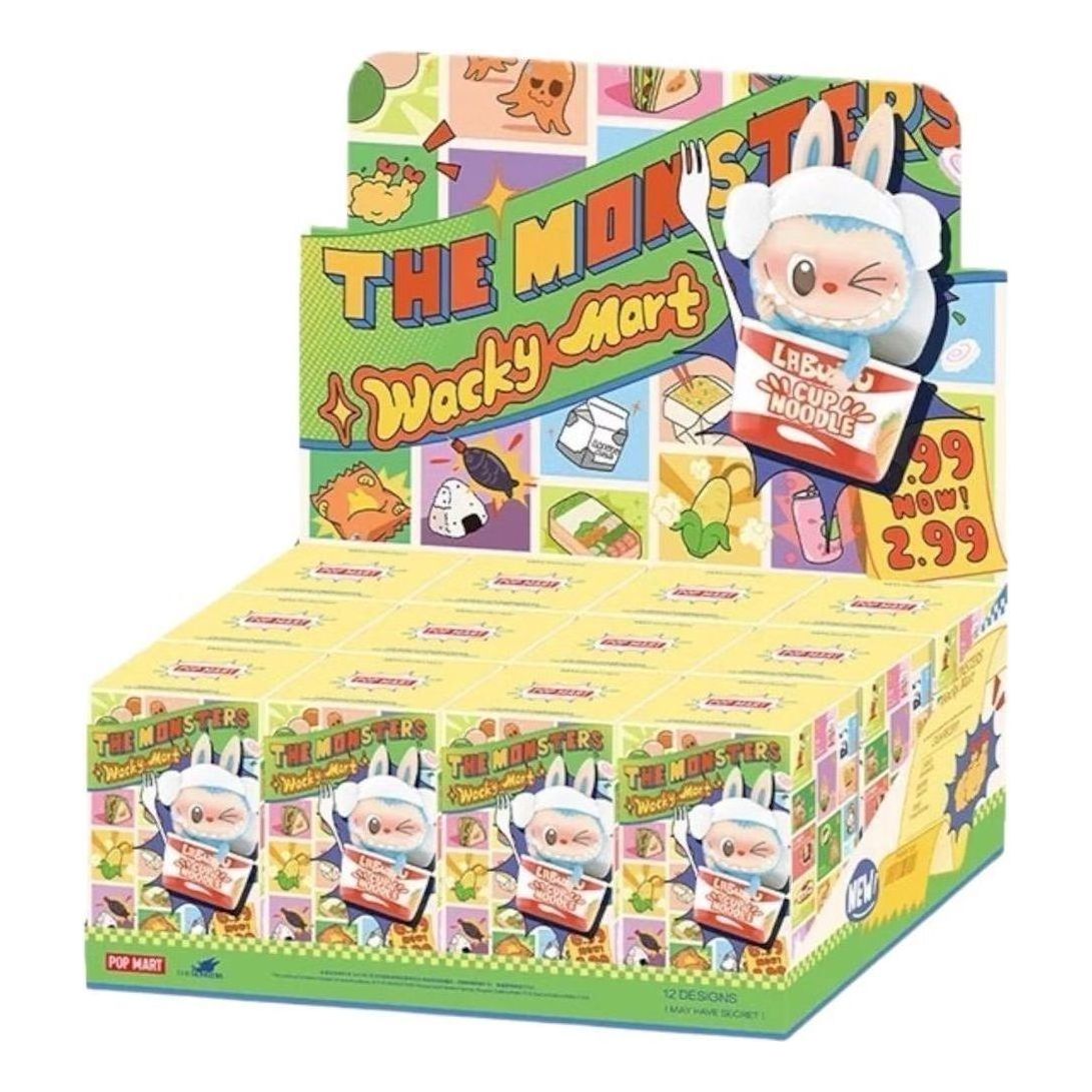 Pop Mart The Monsters Labubu Wacky Mart Figure Sealed Cases (12 Blind Boxes) PPMT-2506-0022
