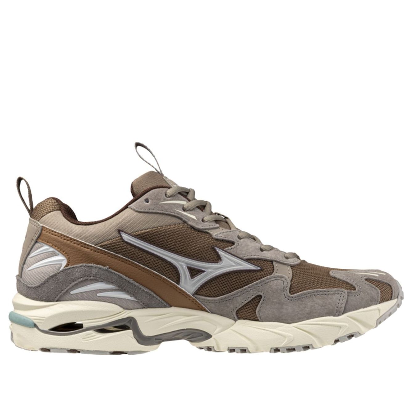 Mizuno Wave Rider 10 'Fossil White Thrush' D1GA247108
