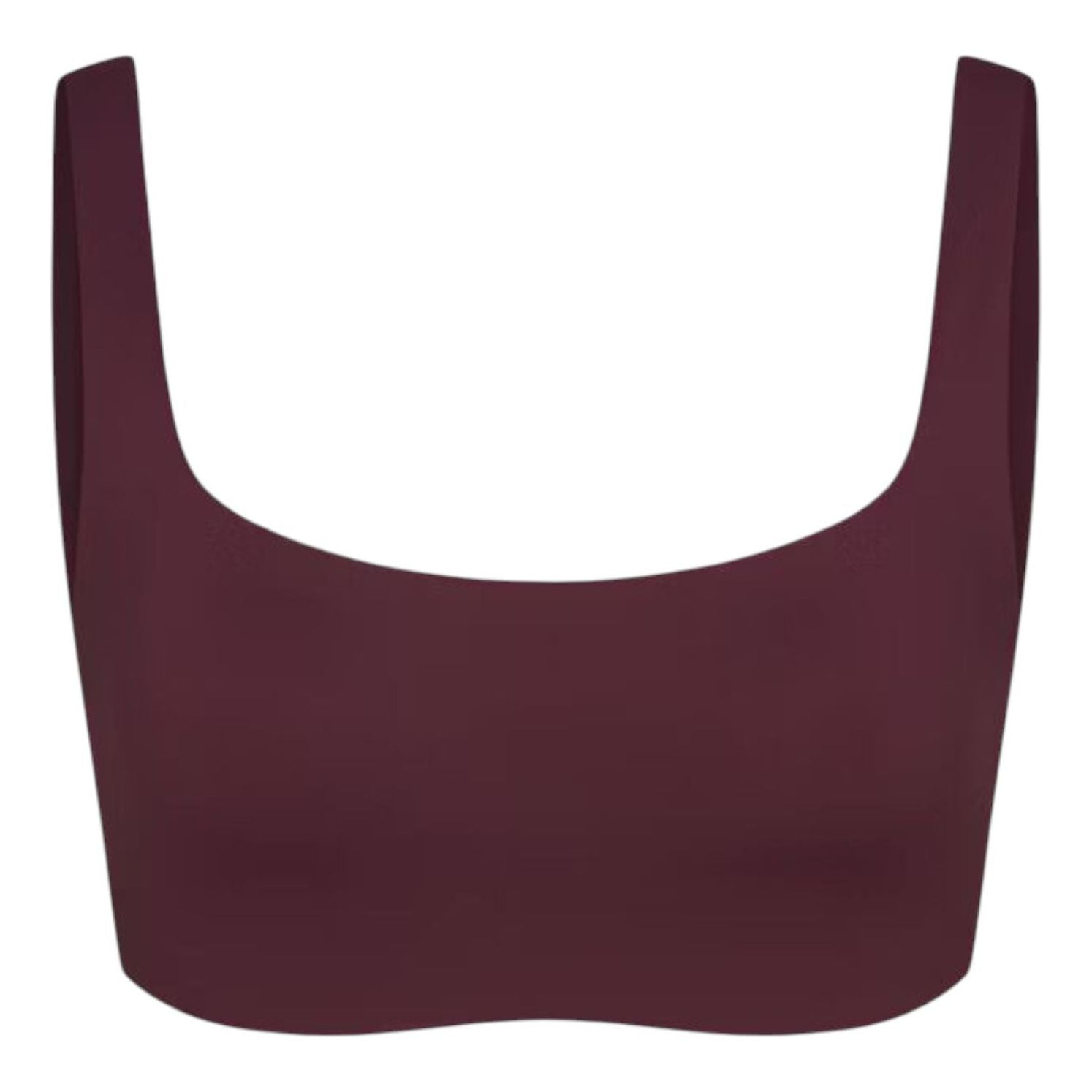 (WMNS) Nike x SKIMS Matte Scoop Neck Bra 'Currant' BRSPT2723-CUR