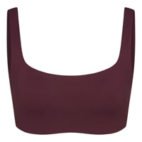 (WMNS) Nike x SKIMS Matte Scoop Neck Bra 'Currant' BRSPT2723-CUR