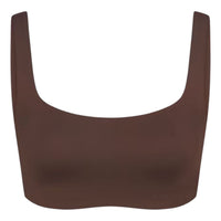 (WMNS) Nike x SKIMS Matte Scoop Neck Bra 'Dark Sepia' BRSPT2723-DSP