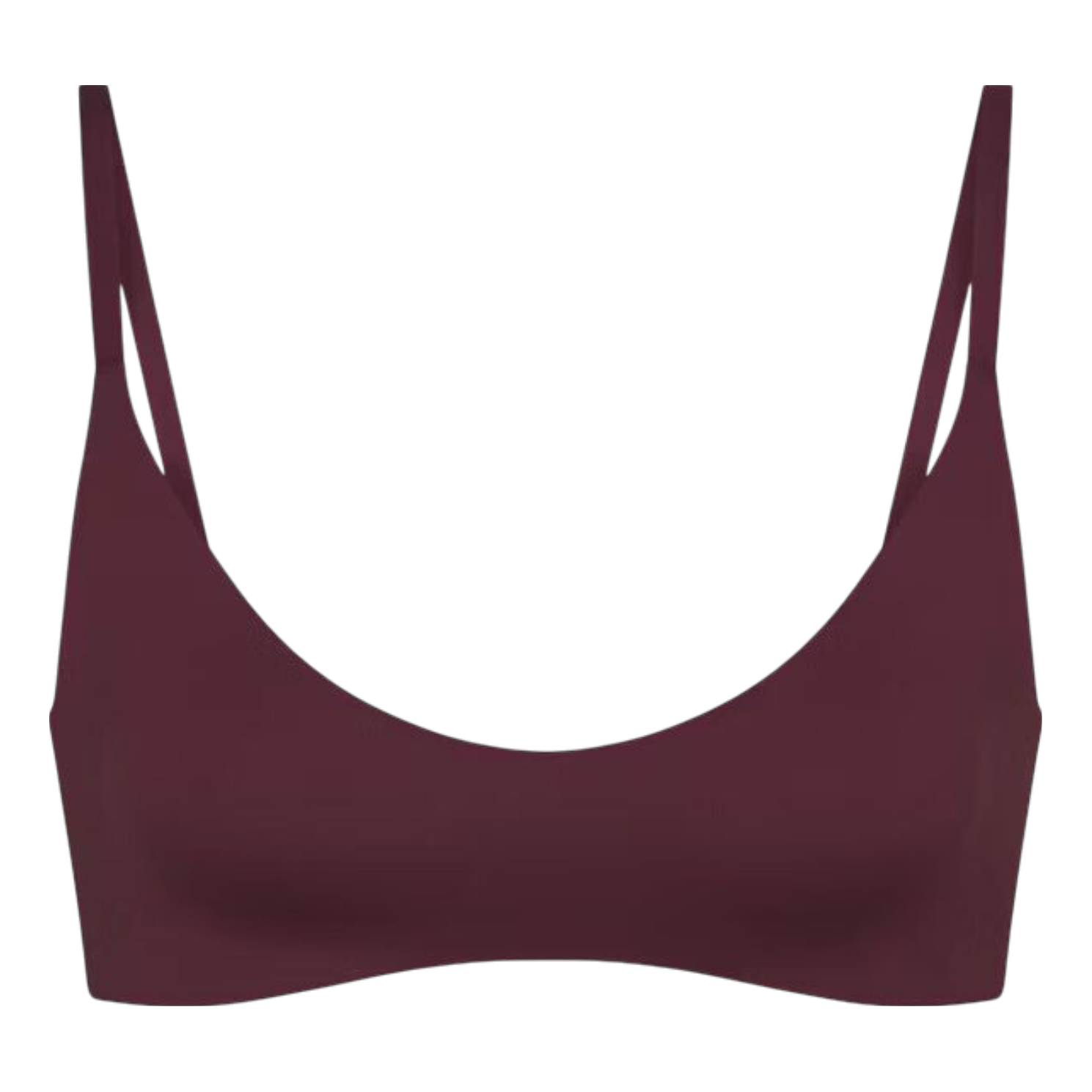 (WMNS) Nike x SKIMS Matte Micro Scoop Bra 'Currant' BRSPT5120-CUR