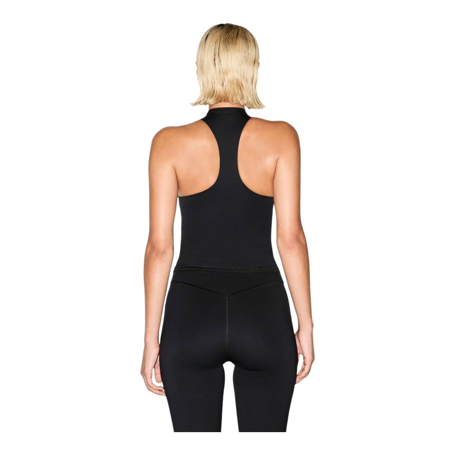 (WMNS) Nike x SKIMS Matte Racerback Tank 'Obsidian' SLSLS8353W-OBD